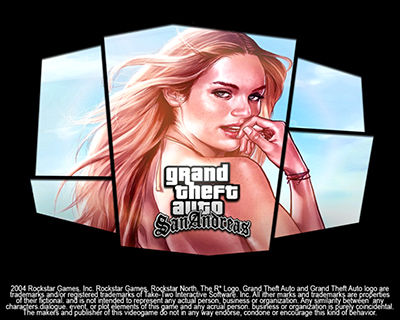 GTA V Girl Loading Screen