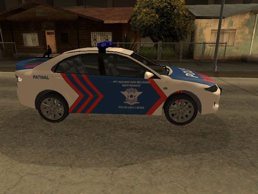 Mazda 6 Indonesian Police