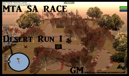 MTA SA Race Desert Run I