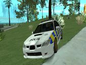 Subaru Imprza 2006 WRX STI Police Malaysian