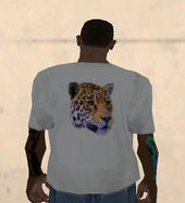 Leopard Shirt White
