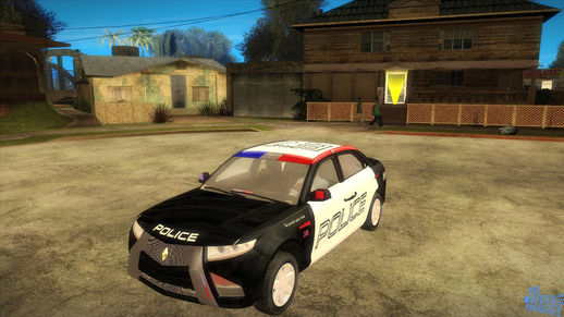 NFS Hot Pursuit Carbon Motors E7 Concept Police Car