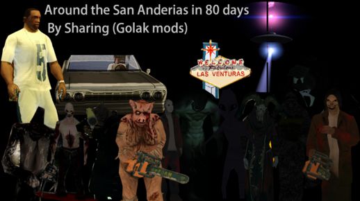 Around the San Andreas in 80 days