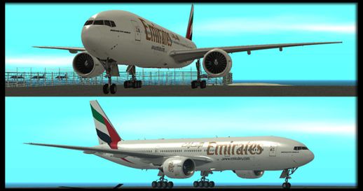 Emirates Airlines 777-200