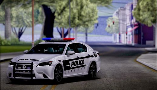 Lexus GS350 F Sport 2013 Series IV Police