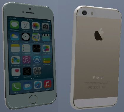 iPhone 5S Gold Edition iOS 8