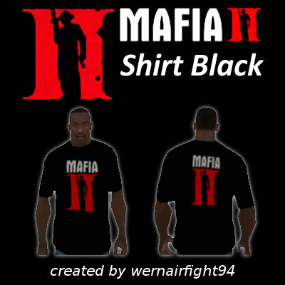 Mafia 2 Shirt Black
