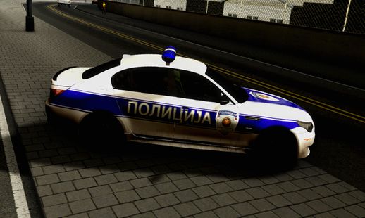 BMW M5 E60 POLICIJA
