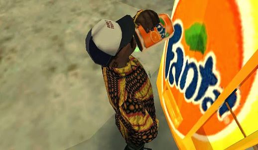 Fanta Orange Drinks machine