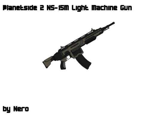 Planetside 2 NS-15M Machine Gun