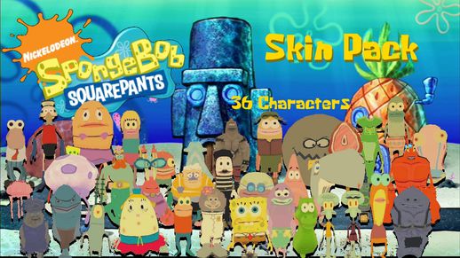 SpongeBob Skin Pack