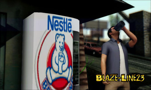 Nestle Bear Brand milk Vending Manchine