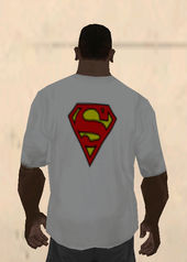 Superman Shirt White