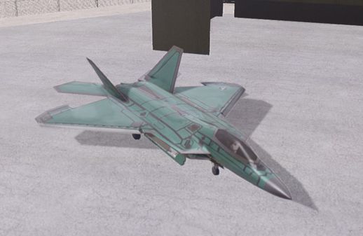 F-22A Raptor Unpainted Factory texture