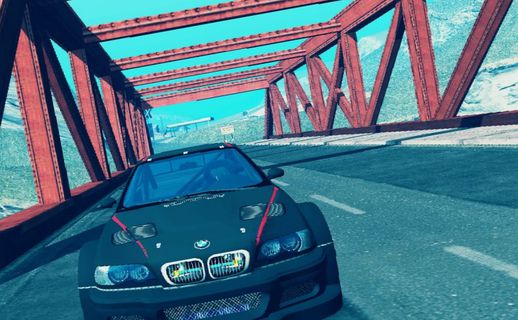 BMW M3 GTR from NFSMW Android + Engine Sound
