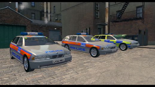 Met Police BMW 5 Series E39 Touring Pack