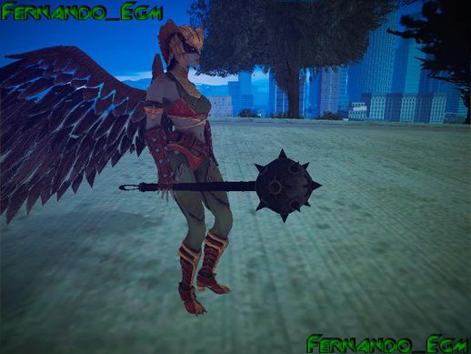Hawkgirl Mace From Injustice God Among Us