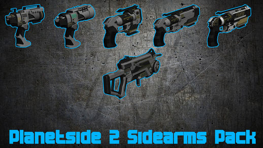 Planetside 2 Sidearms Pack