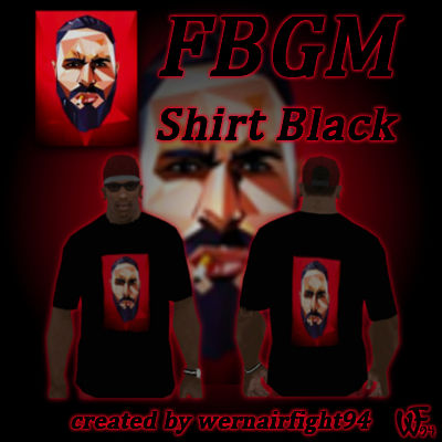 FBGM Shirt Black