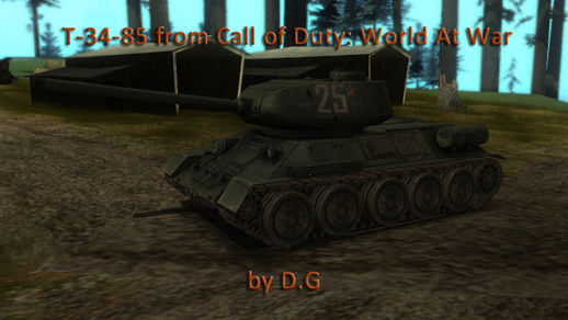 T-34-85 form Call Of Duty: World At War