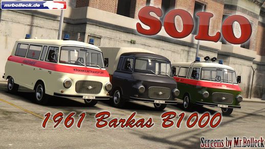 1961 Barkas B1000