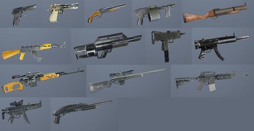 Max Payne Weapons Beta 1