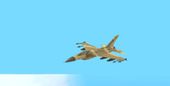 F-16 Fighter-Bomber Desert Camo