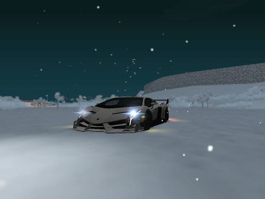 2014 Lamborghini Veneno White-Black LP-750-4 Snow