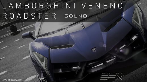 Lamborghini Veneno Roadster Sound Mod