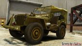1942 WWII Ford Gpw Willys Jeep Jma 490