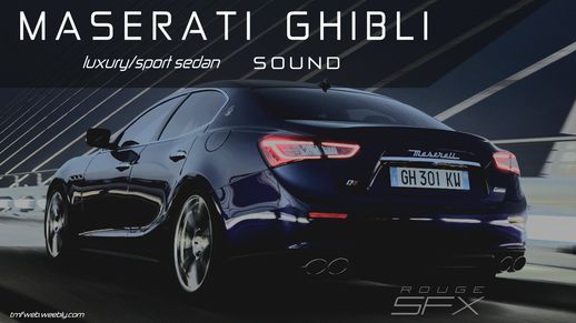 Maserati Ghibli Engine Sound Mod