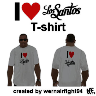 I Love Los Santos T-shirt