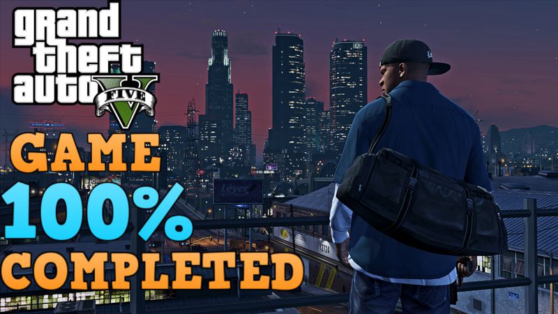 gta 5 100 completed save game ps4 download