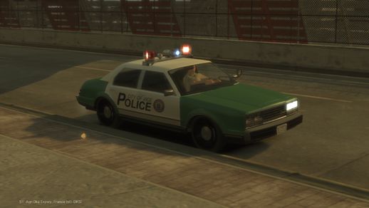 Vice City Police Department Livery for Lt. Caine's Police Esperanto