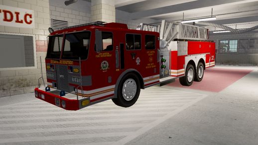 Los Santos Fire Department Livery for MTL MDH 1000