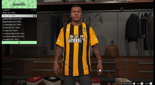 Hull City 14/15 Shirt for Franklin