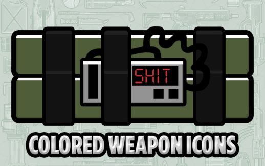 Colored Weapon Icons 1.0