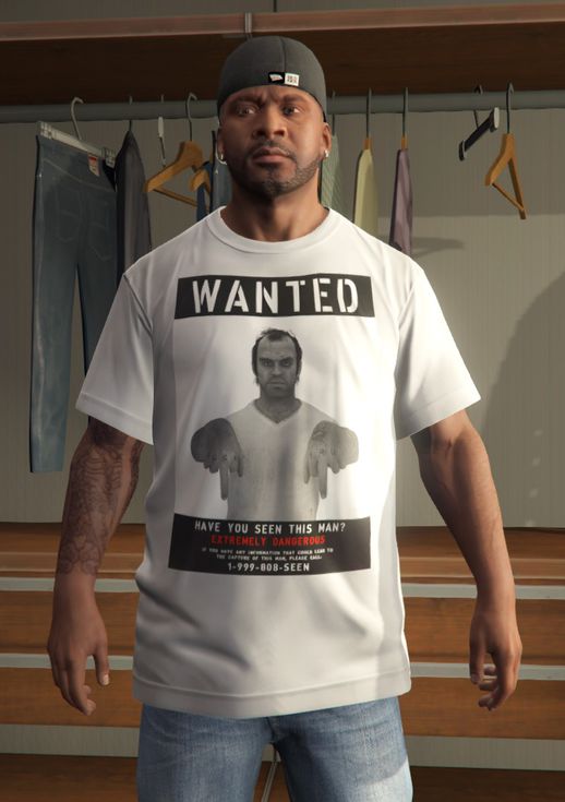 Trevor Wanted T-Shirt for Franklin