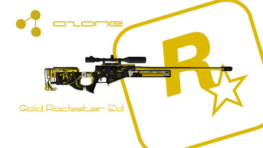 Gold Rockstar Sniper