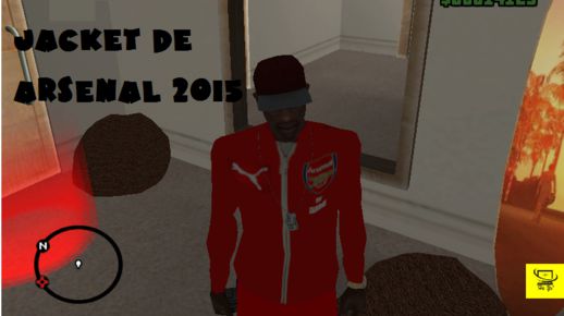 Jacket de Arsenal 2015