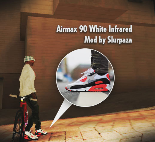 Airmax 90 : White Infrared