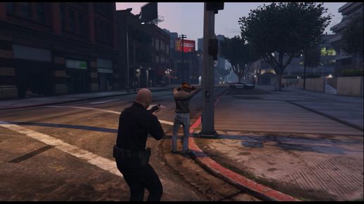 Arrest Peds V (Police mech / cuffs) 