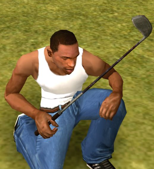 Golf Club from Silent Hill Downpour