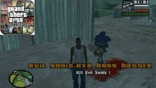 Evil Sonic.EXE Boss Battle Mission - v1.00