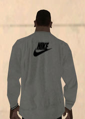 Nike Sweater Gray Black