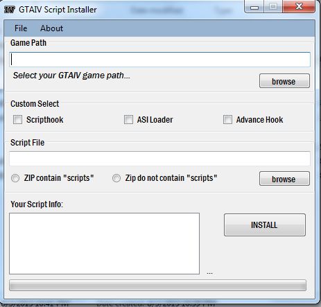 GTAIV Script Install [v1.0]
