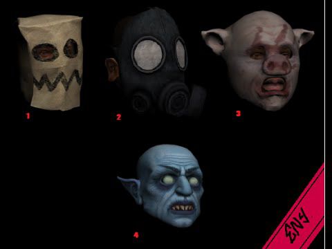 Heist V To SA DLC Mask Pack 1 