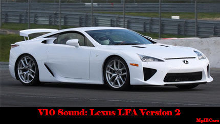 V10 Sound: Lexus LFA Version 2