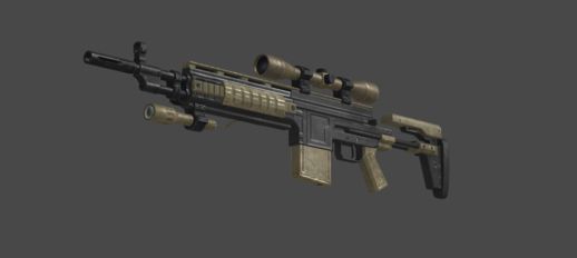 RE6 Semi-Automatic Sniper Rifle