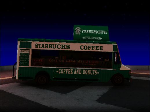 Starbucks Coffee Van